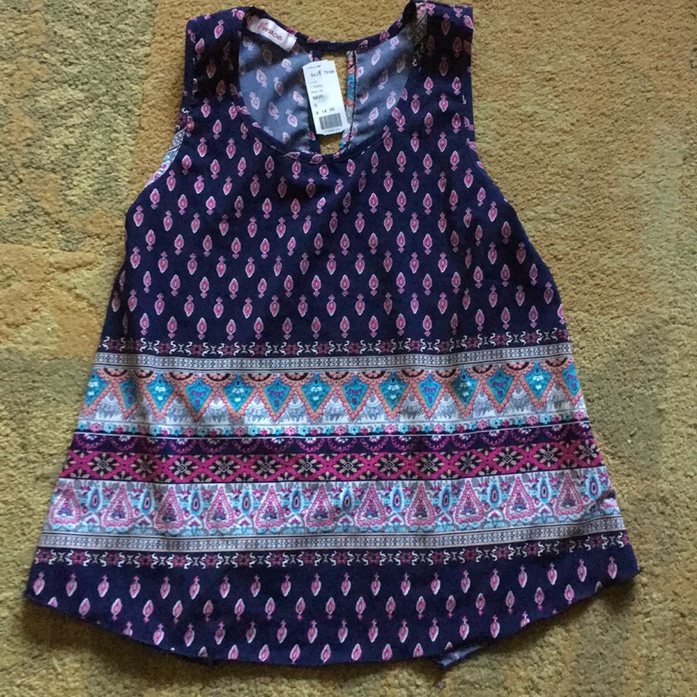 Salt tree floral tank size small
